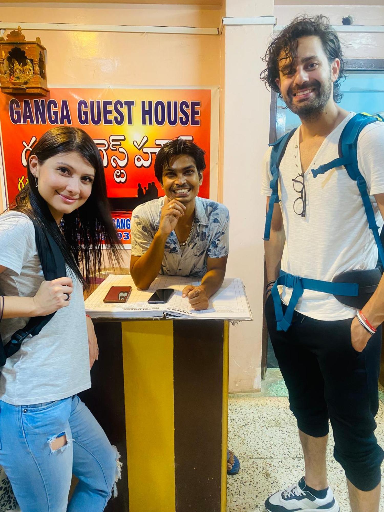 Ganga Guest House Benares Buitenkant foto