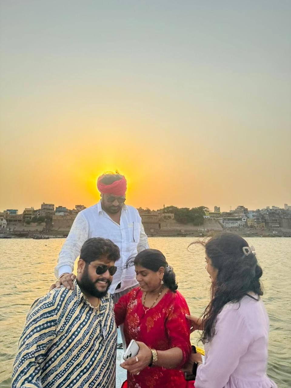 Ganga Guest House Benares Buitenkant foto